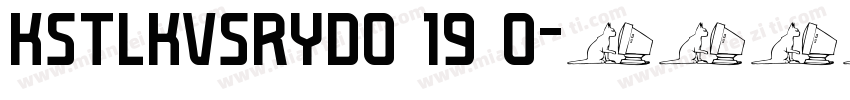 KSTLKVSRYD0 19 0字体转换